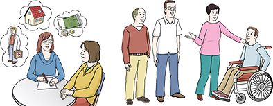 Vertreter, Mitarbeiter